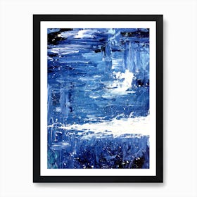 Blue Crush Art Print