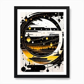 'Night Sky' Art Print