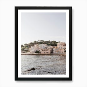 Saint-Tropez view Art Print