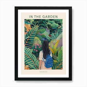 In The Garden Poster Pukekura Park New Zealand 1 Art Print