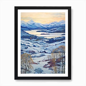 Loch Lomond And The Trossachs National Park Scotland 4 Art Print