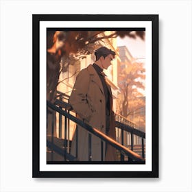 Off to Work Art Print