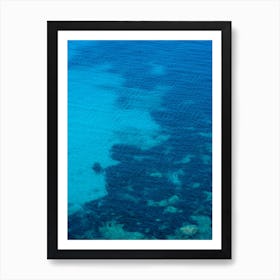 Blue Ocean Ibiza Art Print Art Print