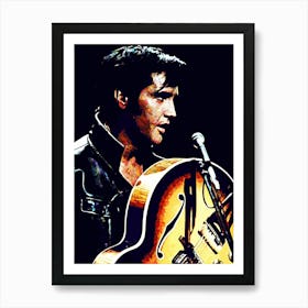 Elvis Presley Art Print