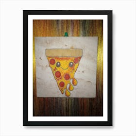 Hot slice Art Print