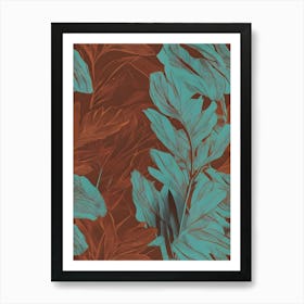 Tropical Leaves 32 Art Print