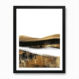 Desert Landscape 12 Art Print