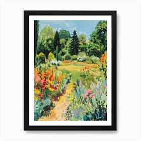 Barnes Common London Parks Garden 2 Painting Art Print