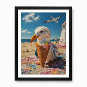 Ice Cream Cone 38 Art Print