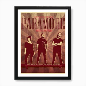 Paramore Art Print