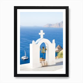 Greek Church Views Art Print
