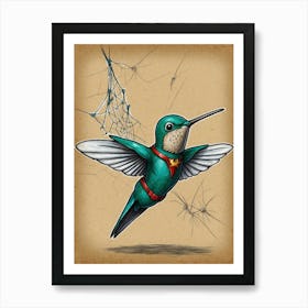 Hummingbird 3 Art Print