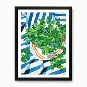 Parsley Summer Illustration 3 Art Print