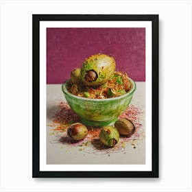 Pistachios 1 Art Print