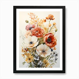 Wildflower Serenity Art Print