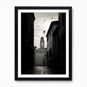 Parma, Italy,  Black And White Analogue Photography  3 Art Print