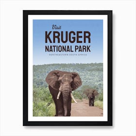 Kruger National Park Art Print