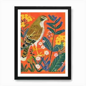 Spring Birds Harrier 2 Art Print