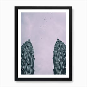 Petronas Twin Towers 4 Art Print