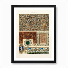 17th Century Pattern, Albert Racine (10) Art Print