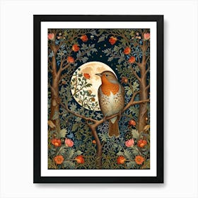 William Morris Robin 5 Art Print