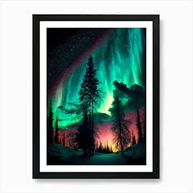 Aurora Borealis 10 Art Print