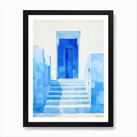 Blue Door 35 Art Print