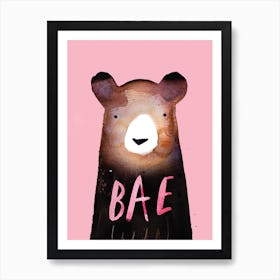 Bae Bear Art Print