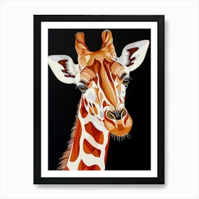 Giraffe 158 Art Print