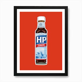 Hp Sauce Art Print Art Print