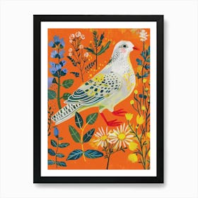 Spring Birds Dove 2 Art Print