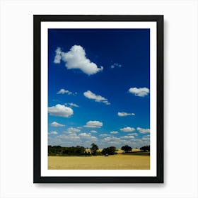 Hot Summer Wheat Field Art Print