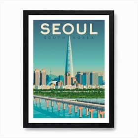 Seoul South Korea Art Print