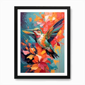 Vivid Hummingbird Art Print