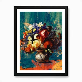 Flowers In A Vase 1 Art Print