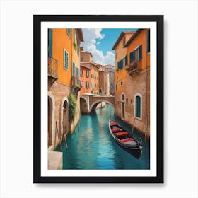 Venice Canal 13 Art Print