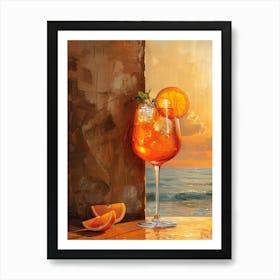 Aperol Spritz Art Print 94 Art Print