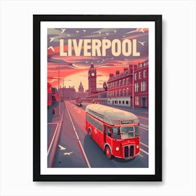 Liverpool England 1 Art Print