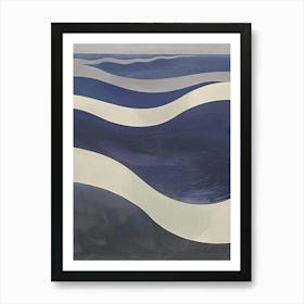 Waves In The Sea 1 Art Print