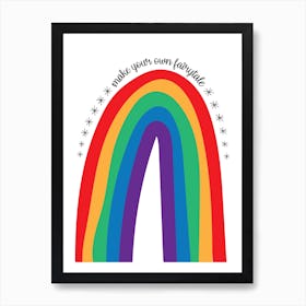 Fairytale Rainbow Art Print