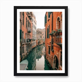 Venice Canals In The Early Morning Art Print