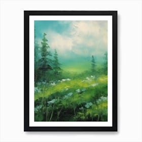 Green Meadow Art Print