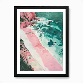 Pink Beach 9 Art Print