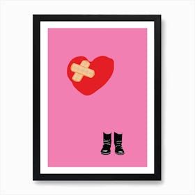 Broken Heart Art Print