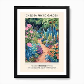 Chelsea Physic Garden London Parks Garden 2 Art Print