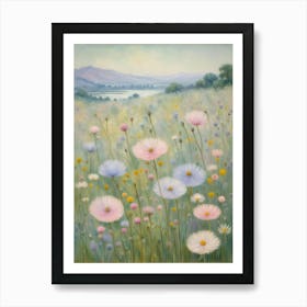 Wild Flower Meadow Art Print