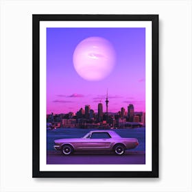 Serene Drive Art Print