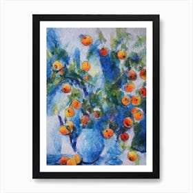 Apricot Classic Fruit Art Print