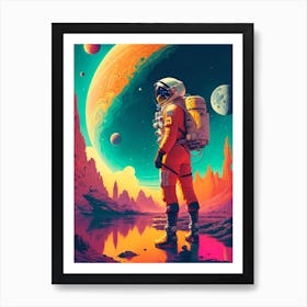 Lost In Space Art Print
