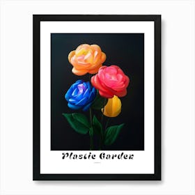 Bright Inflatable Flowers Poster Camellia 3 Art Print